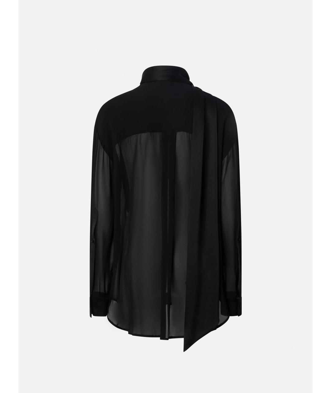 PINKO Черная вискозная блузы, фото 6