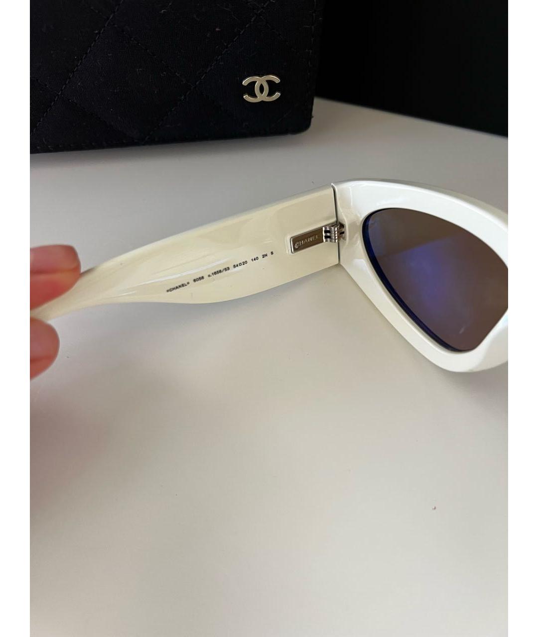 CHANEL Мульти пластиковые солнцезащитные очки, фото 6