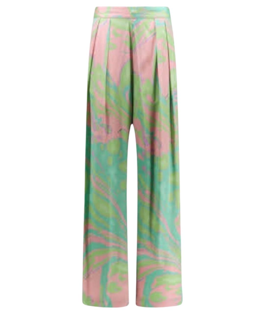 PINKO Мульти вискозные брюки широкие, фото 1