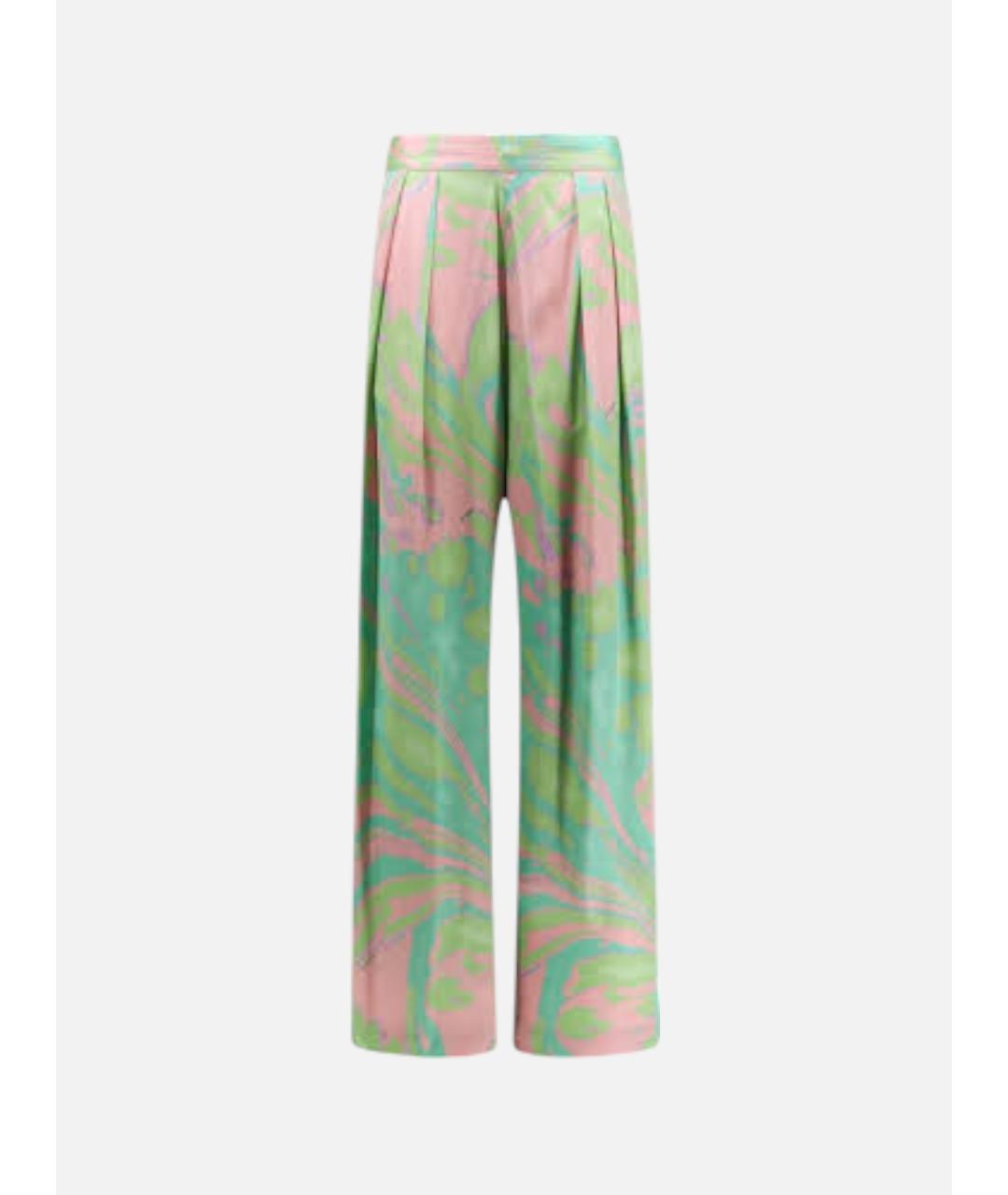 PINKO Мульти вискозные брюки широкие, фото 3