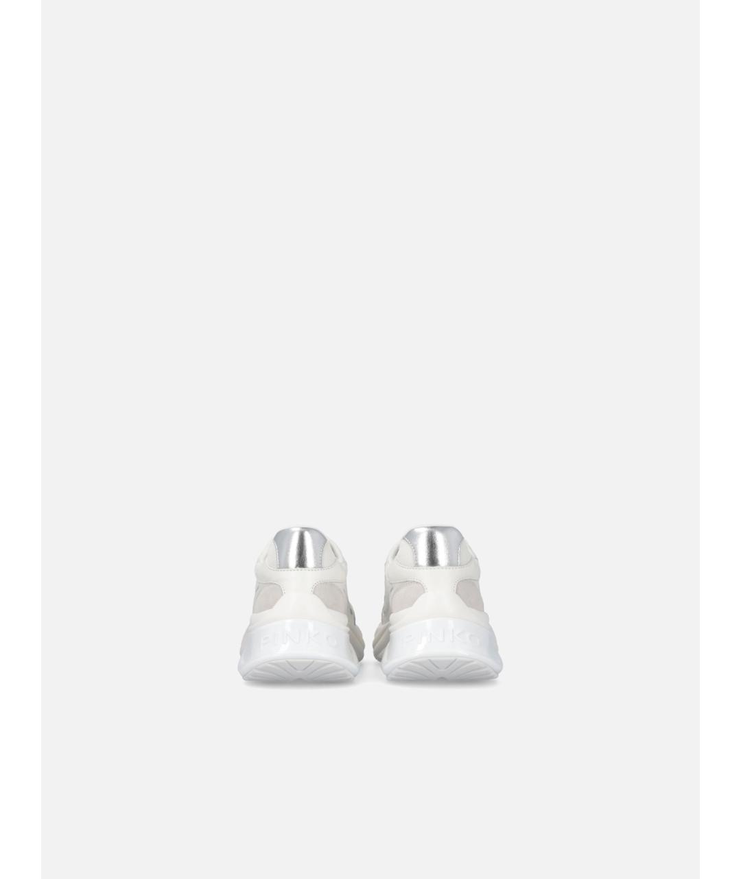 PINKO Белые текстильные кроссовки, фото 8