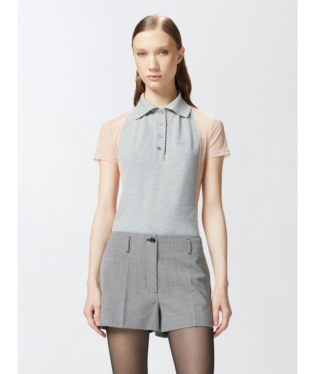 PINKO Мульти хлопковая футболка, фото 3