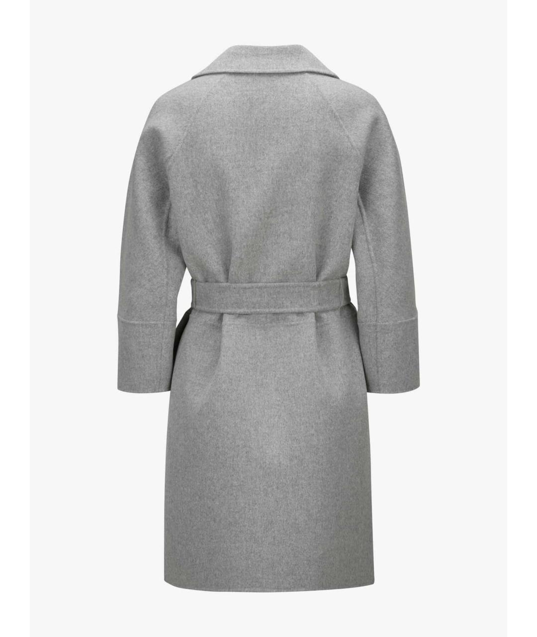 'S MAX MARA Желтое шерстяное пальто, фото 3