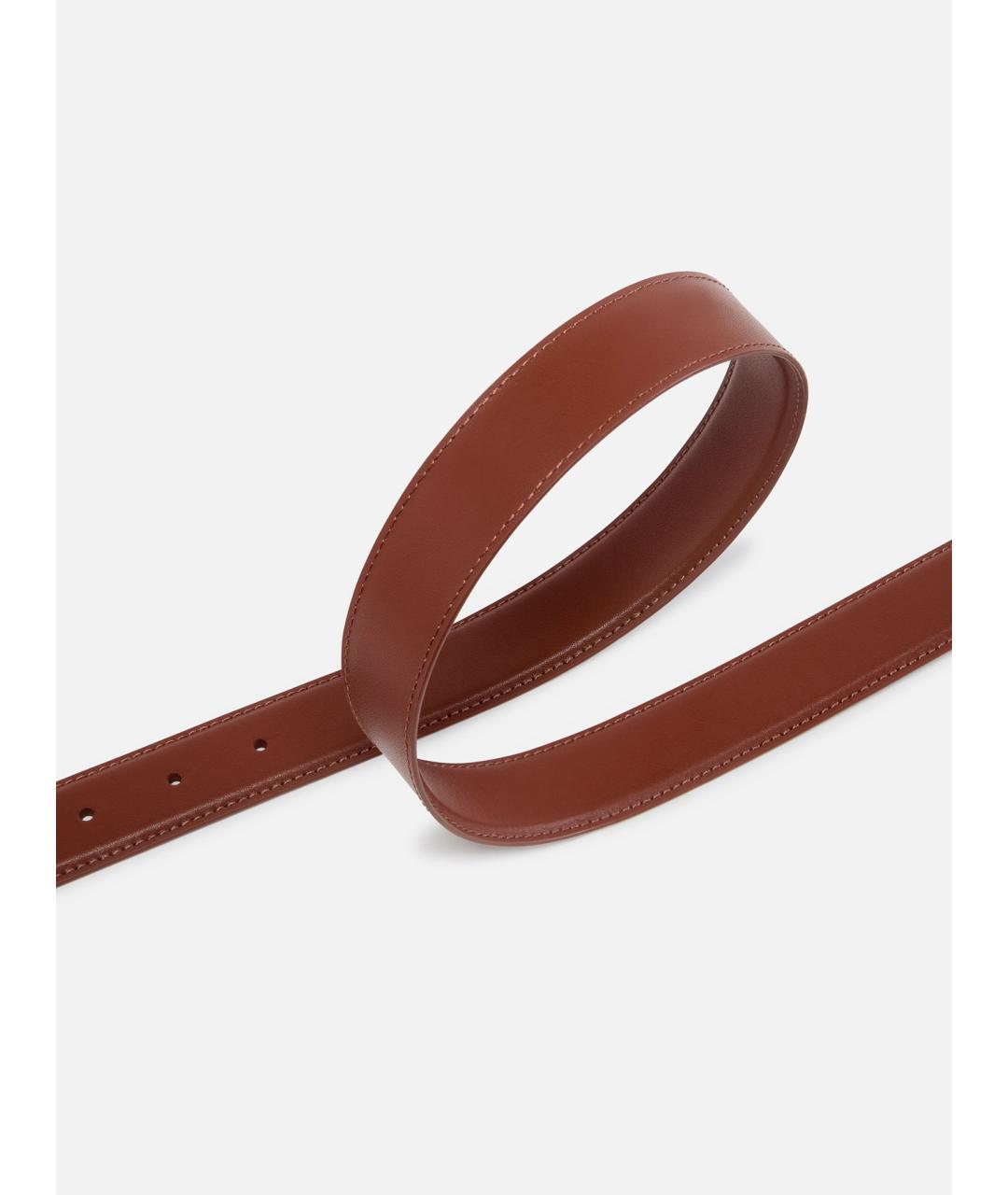 PINKO Красный кожаный ремень, фото 4