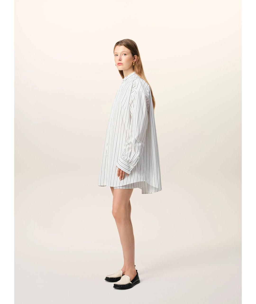 Ami Paris Белая хлопковая рубашка, фото 6