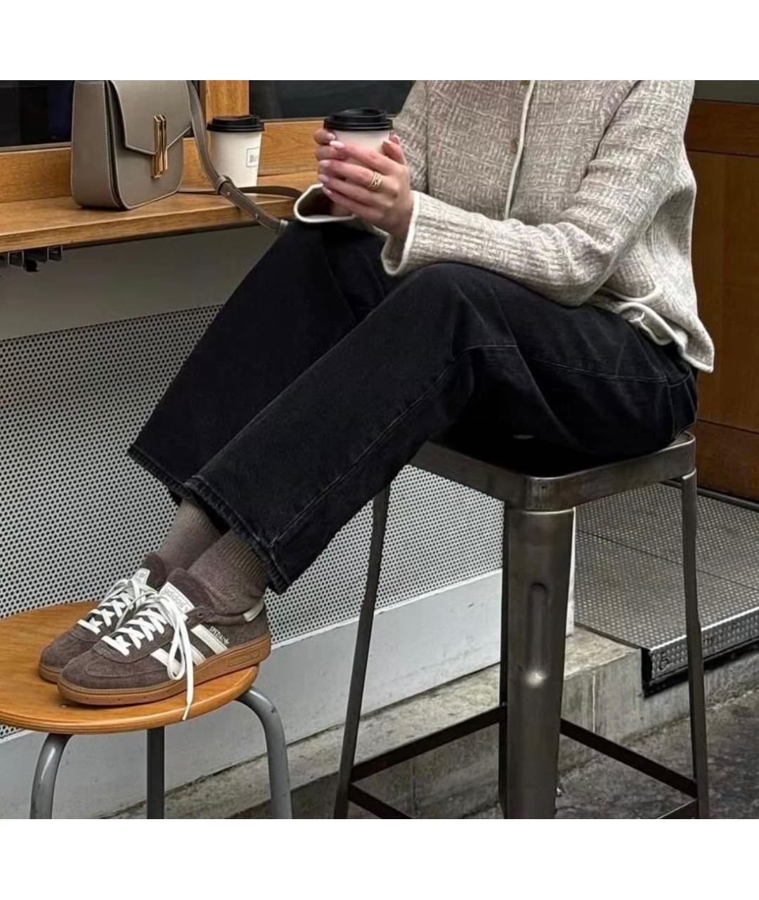 ADIDAS Коричневые замшевые кроссовки, фото 5