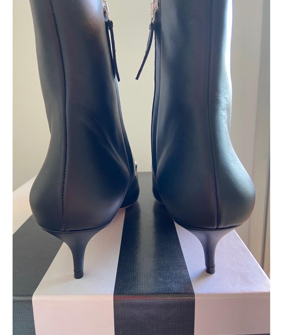 AQUAZZURA Кожаные ботильоны, фото 4