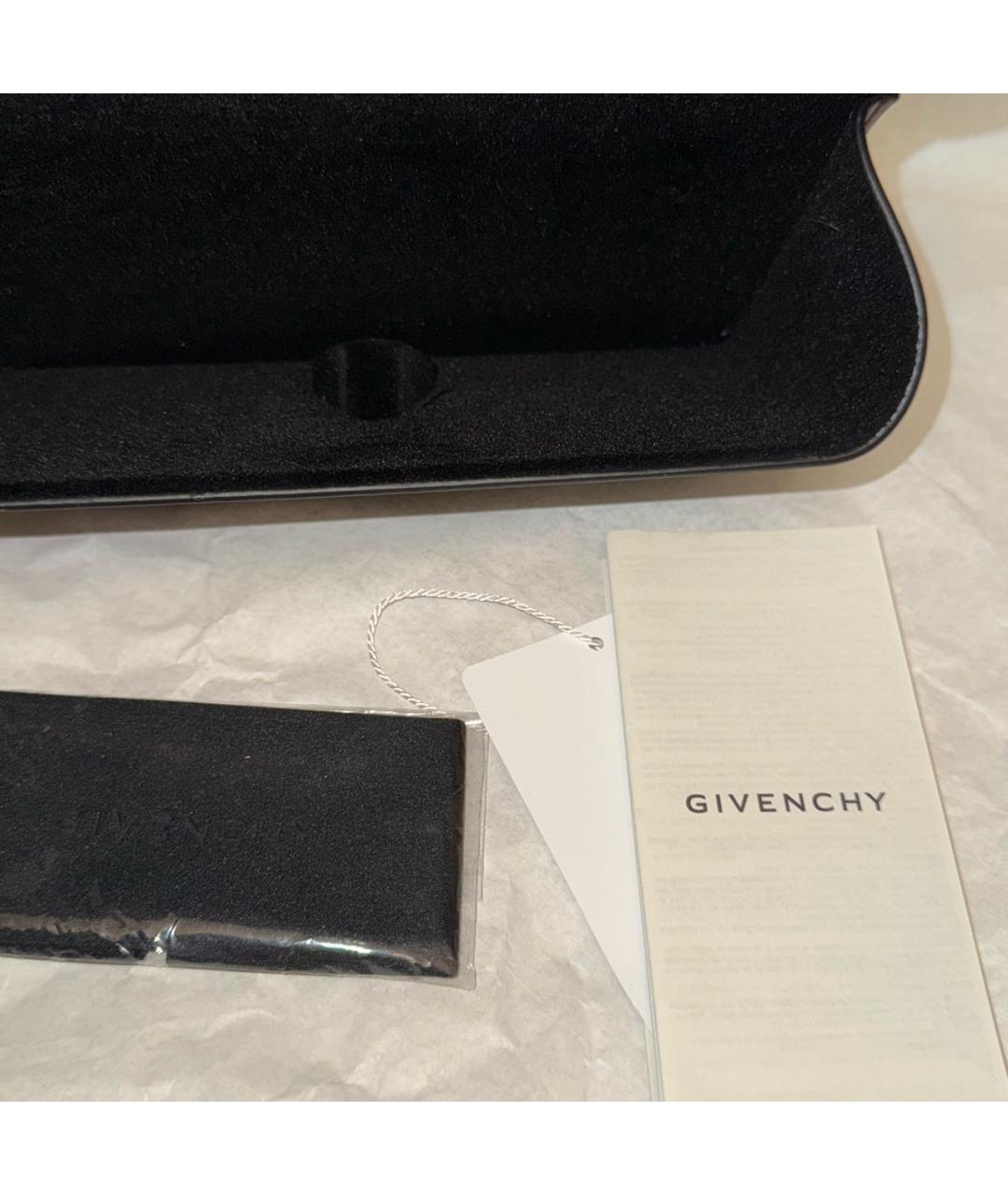 GIVENCHY Хаки пластиковые солнцезащитные очки, фото 5