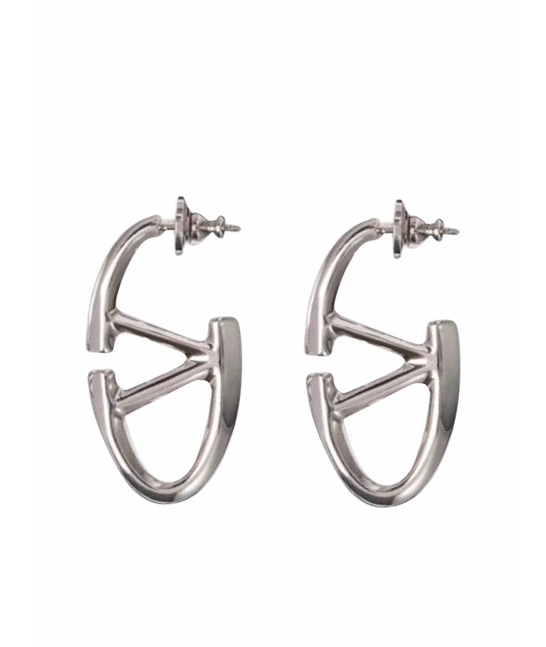 VALENTINO Серебряные металлические серьги, фото 1