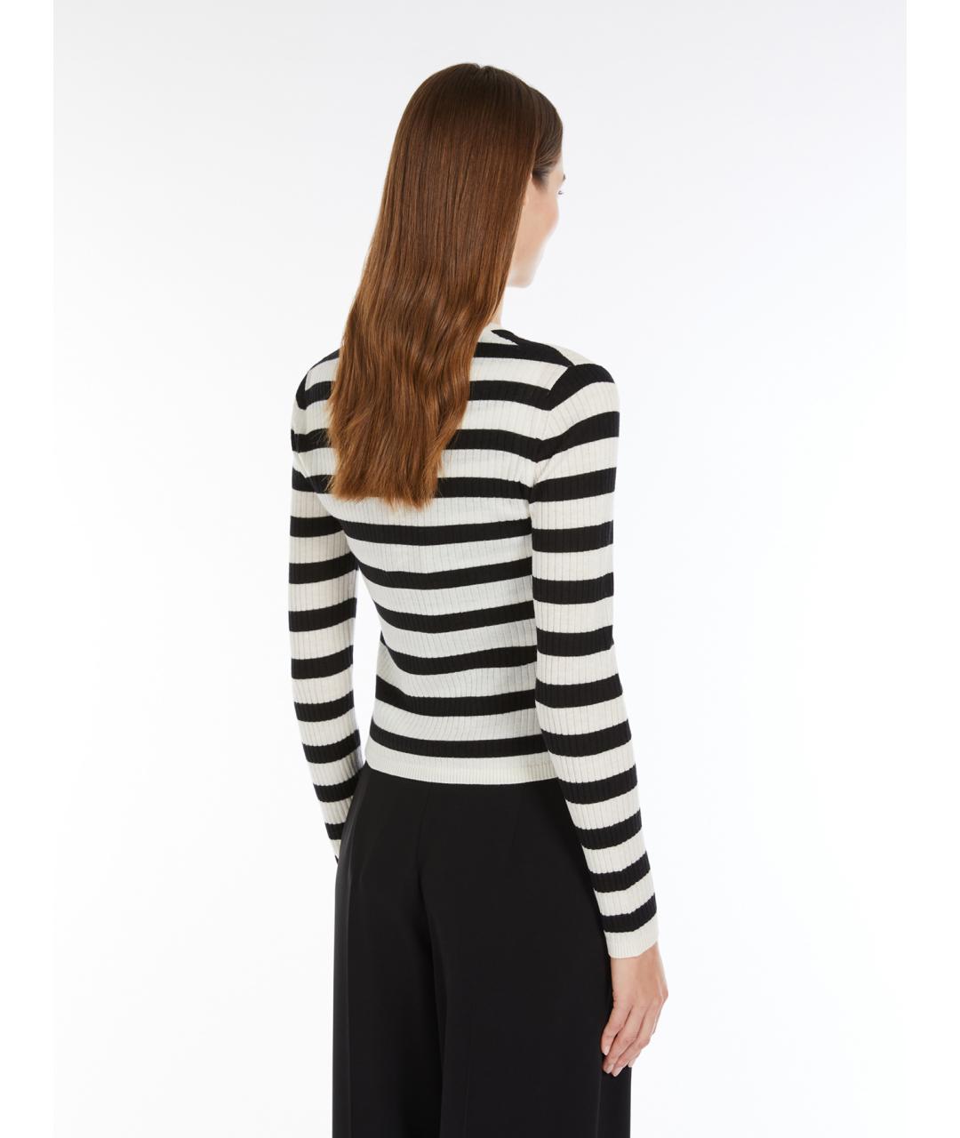 MAX MARA STUDIO Мульти шерстяной кардиган, фото 4