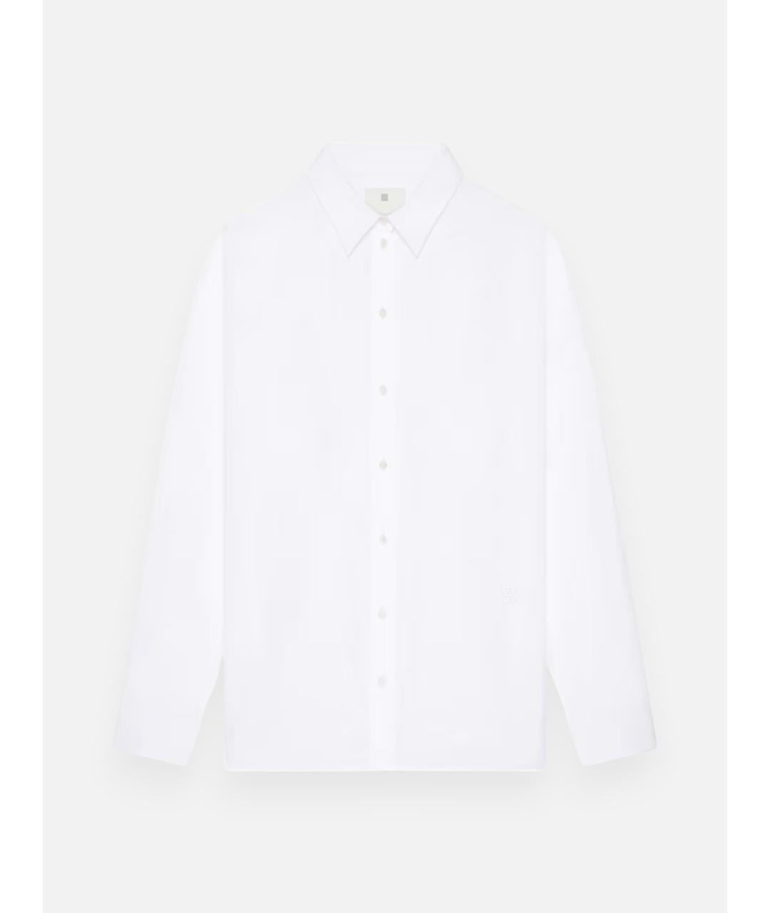 GIVENCHY Белая хлопковая рубашка, фото 4