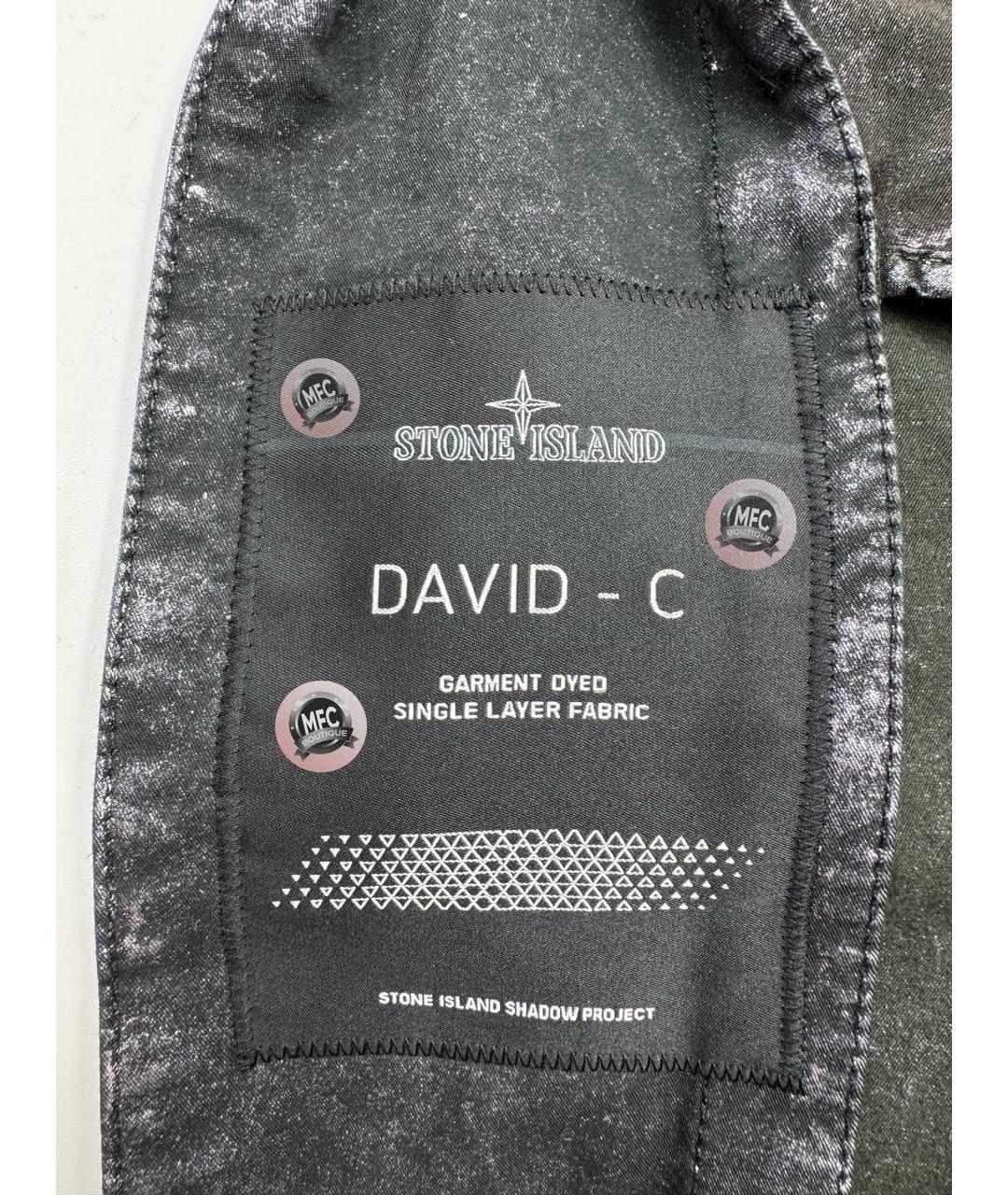 STONE ISLAND SHADOW PROJECT Антрацитовая куртка, фото 7