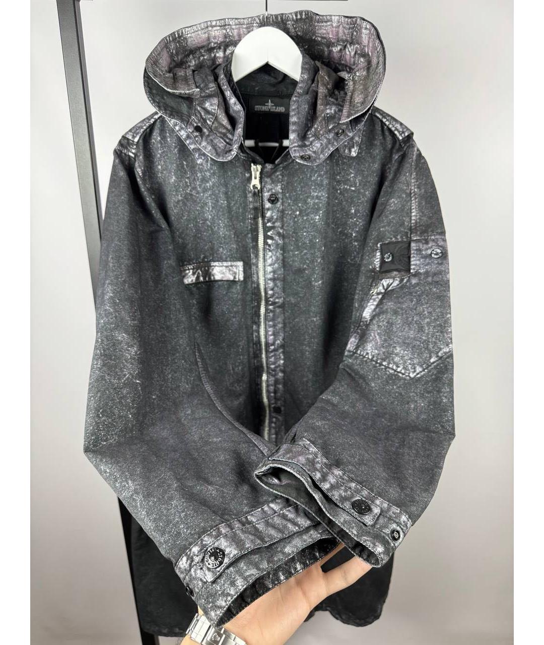 STONE ISLAND SHADOW PROJECT Антрацитовая куртка, фото 8