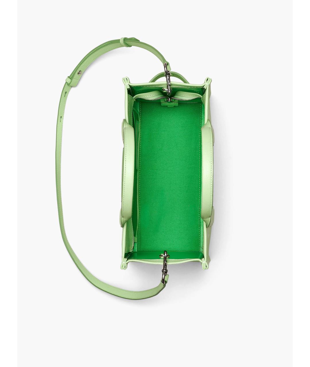 MARC JACOBS Зеленая кожаная сумка тоут, фото 7