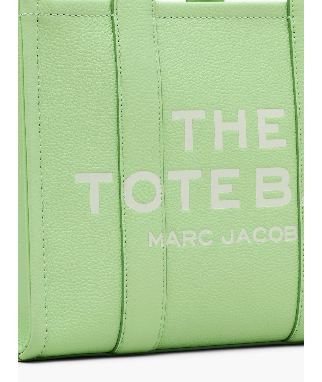 MARC JACOBS Зеленая кожаная сумка тоут, фото 4
