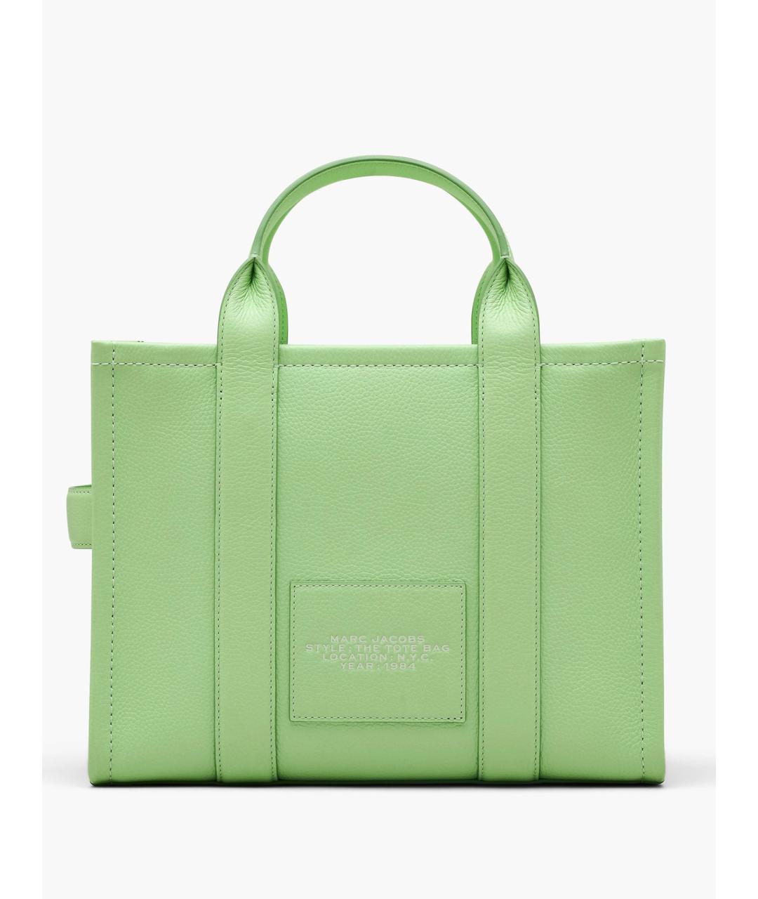 MARC JACOBS Зеленая кожаная сумка тоут, фото 3