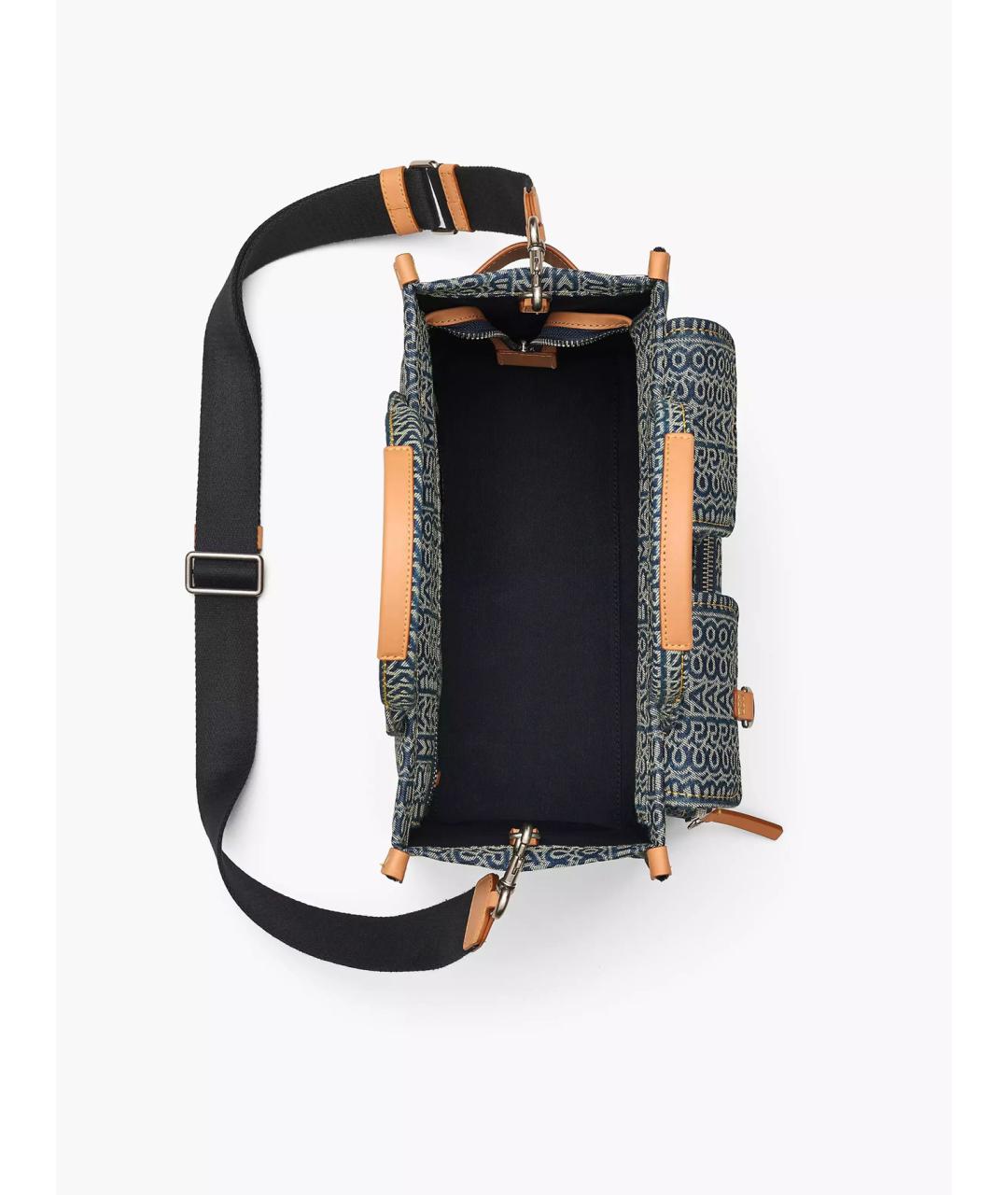 MARC JACOBS Синяя хлопковая сумка тоут, фото 6