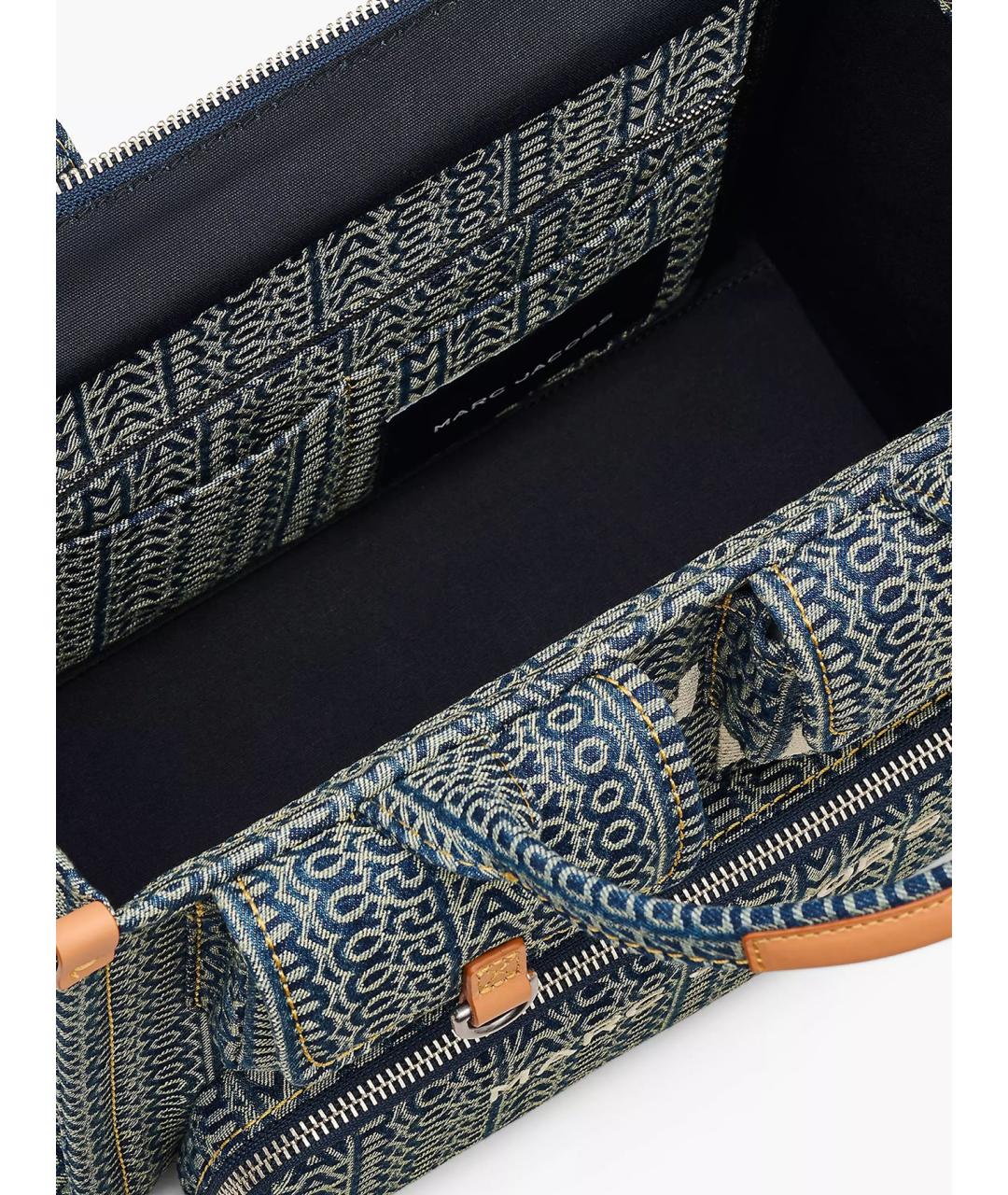 MARC JACOBS Синяя хлопковая сумка тоут, фото 5