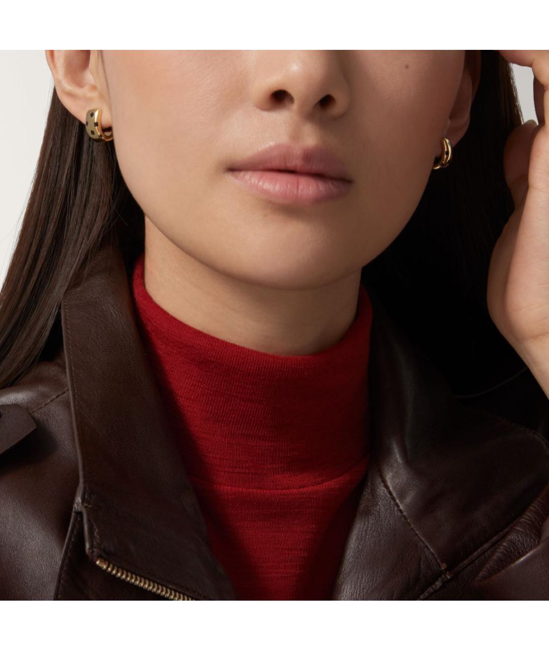 CARTIER Желтые серьги из желтого золота, фото 2