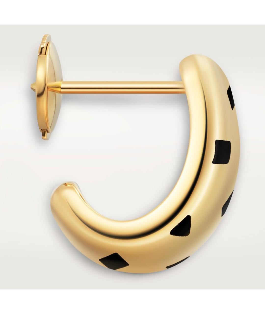 CARTIER Желтые серьги из желтого золота, фото 5