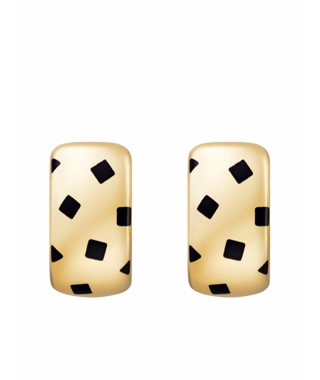 CARTIER Желтые серьги из желтого золота, фото 1