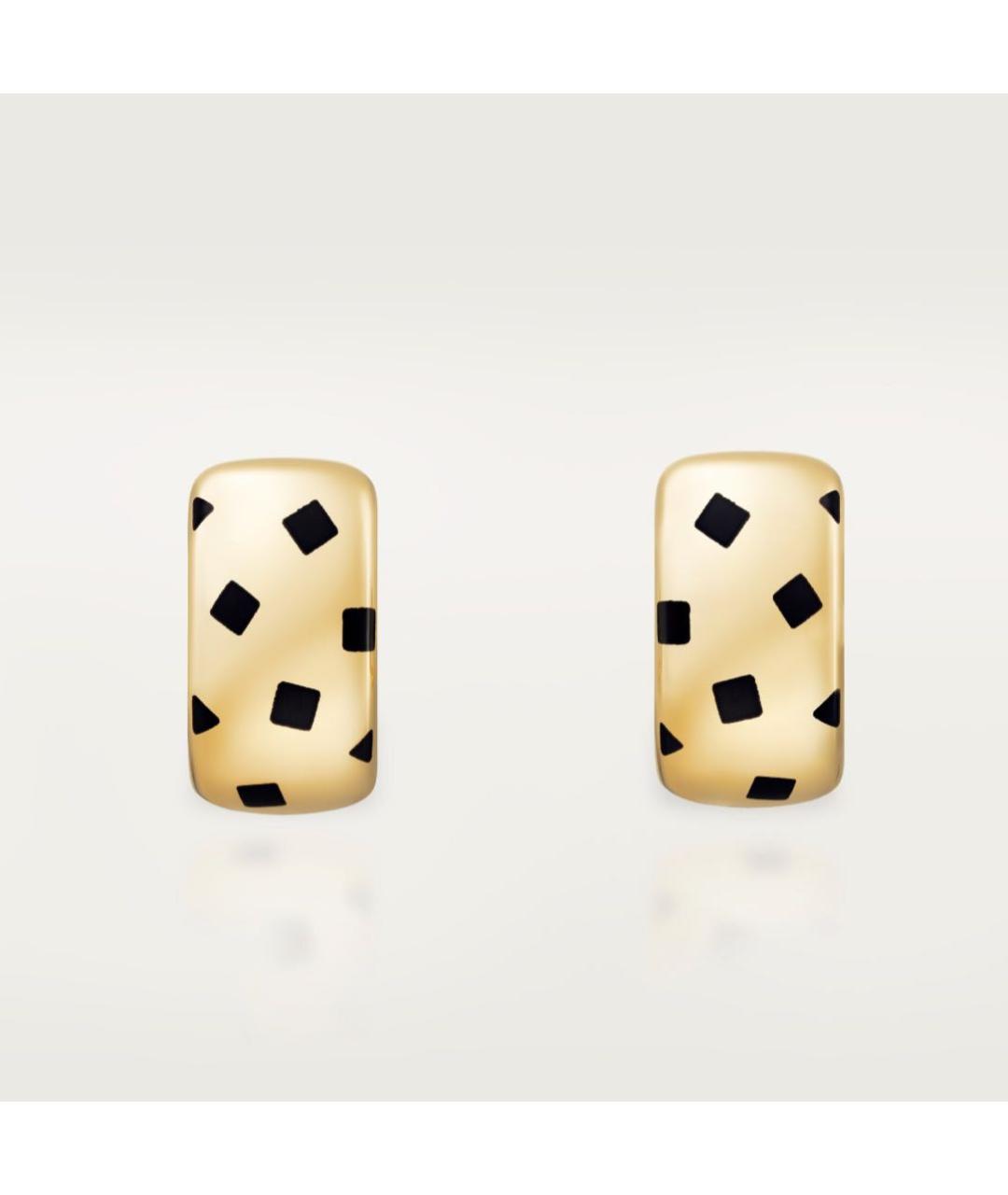 CARTIER Желтые серьги из желтого золота, фото 7