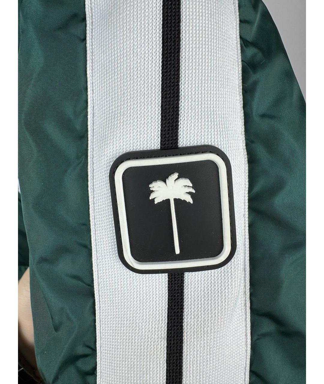 PALM ANGELS Зеленый пуховик, фото 7