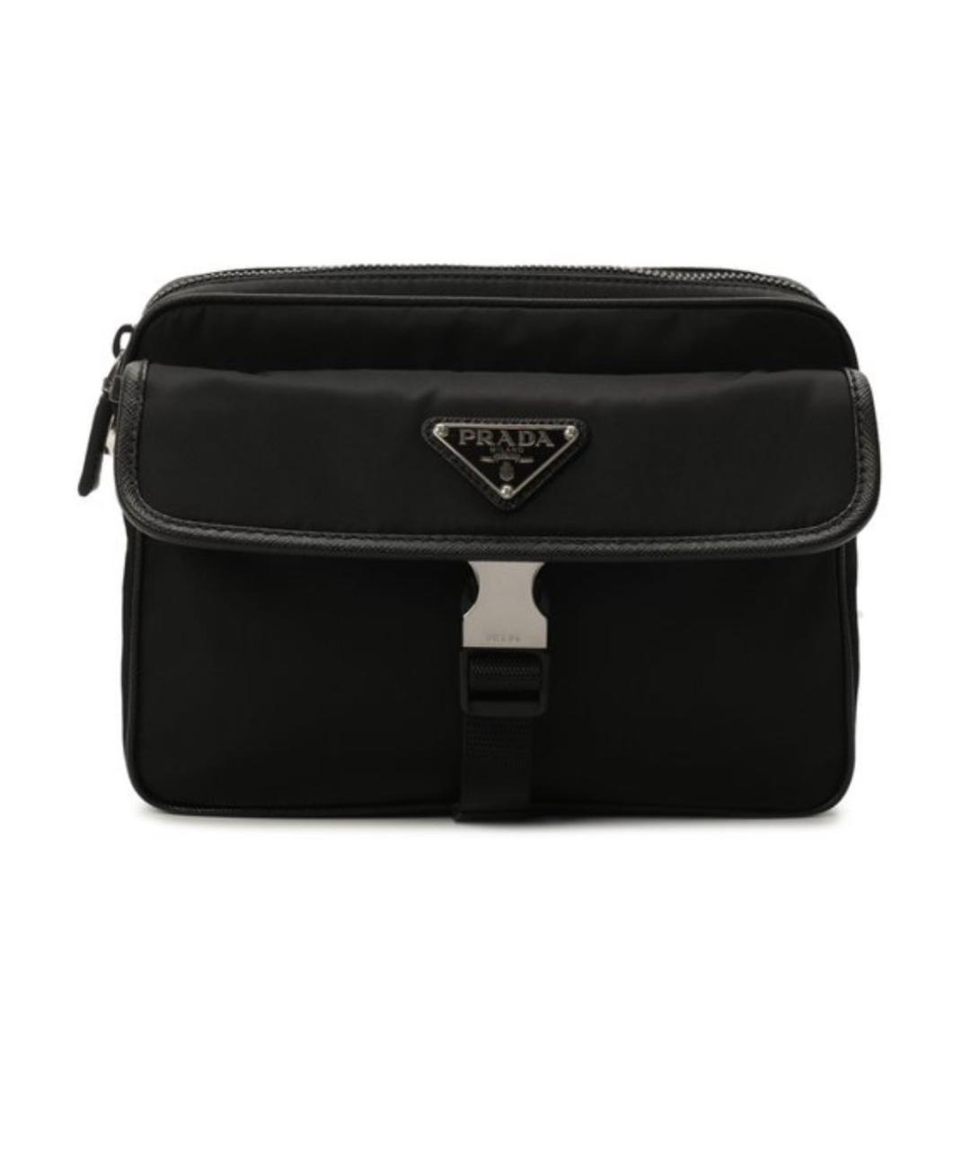 PRADA Черная сумка через плечо, фото 1