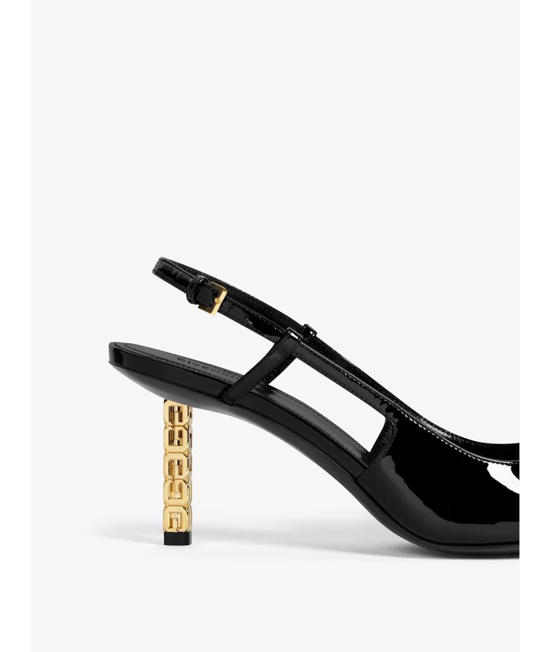 GIVENCHY Черные туфли из лакированной кожи, фото 3