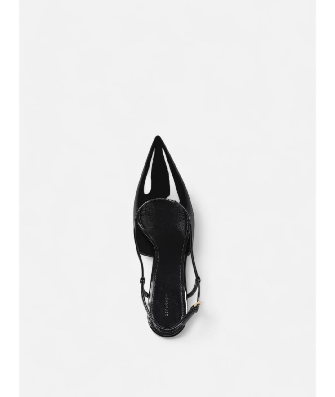 GIVENCHY Черные туфли из лакированной кожи, фото 2