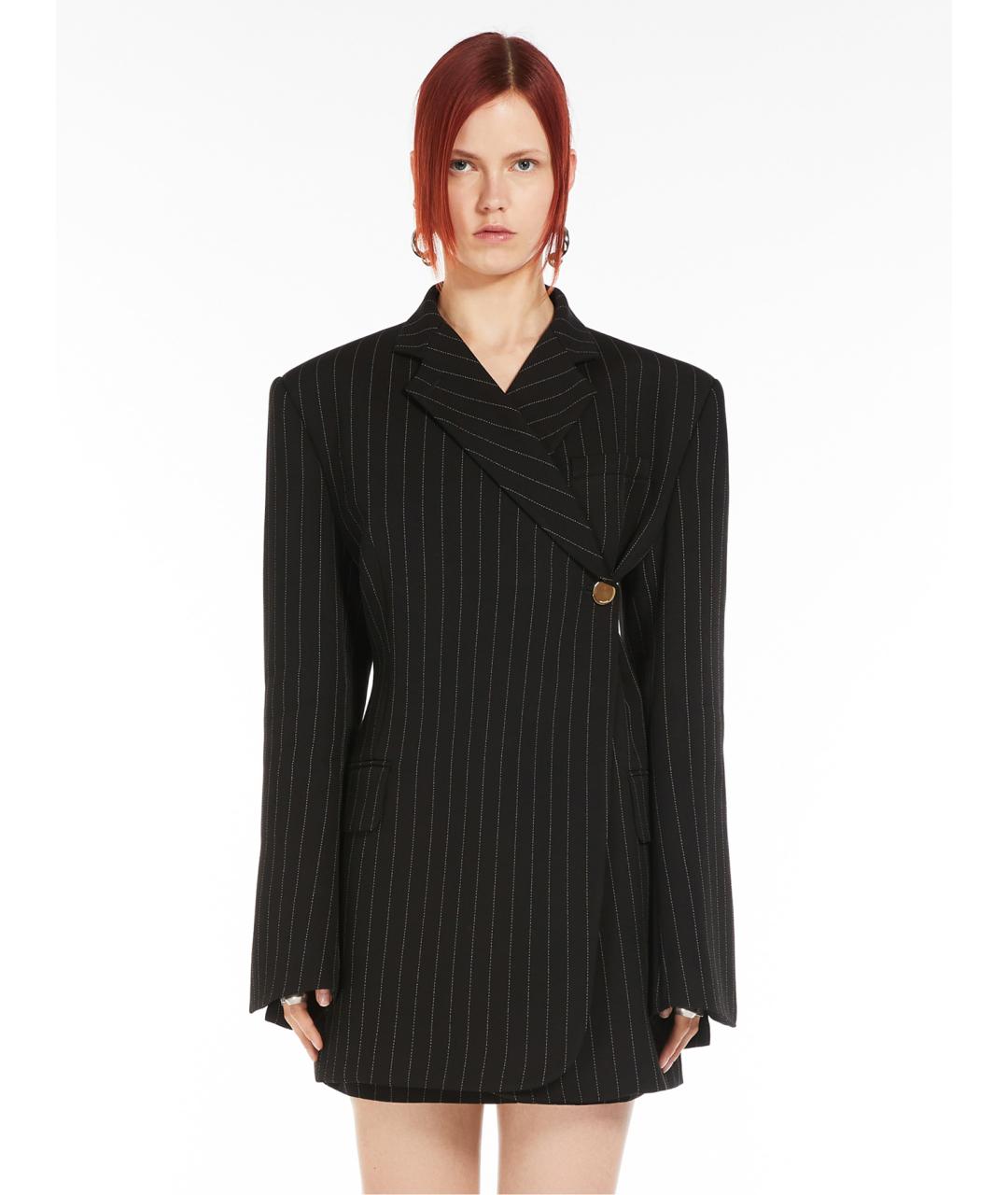 SPORTMAX Черный жакет/пиджак, фото 2