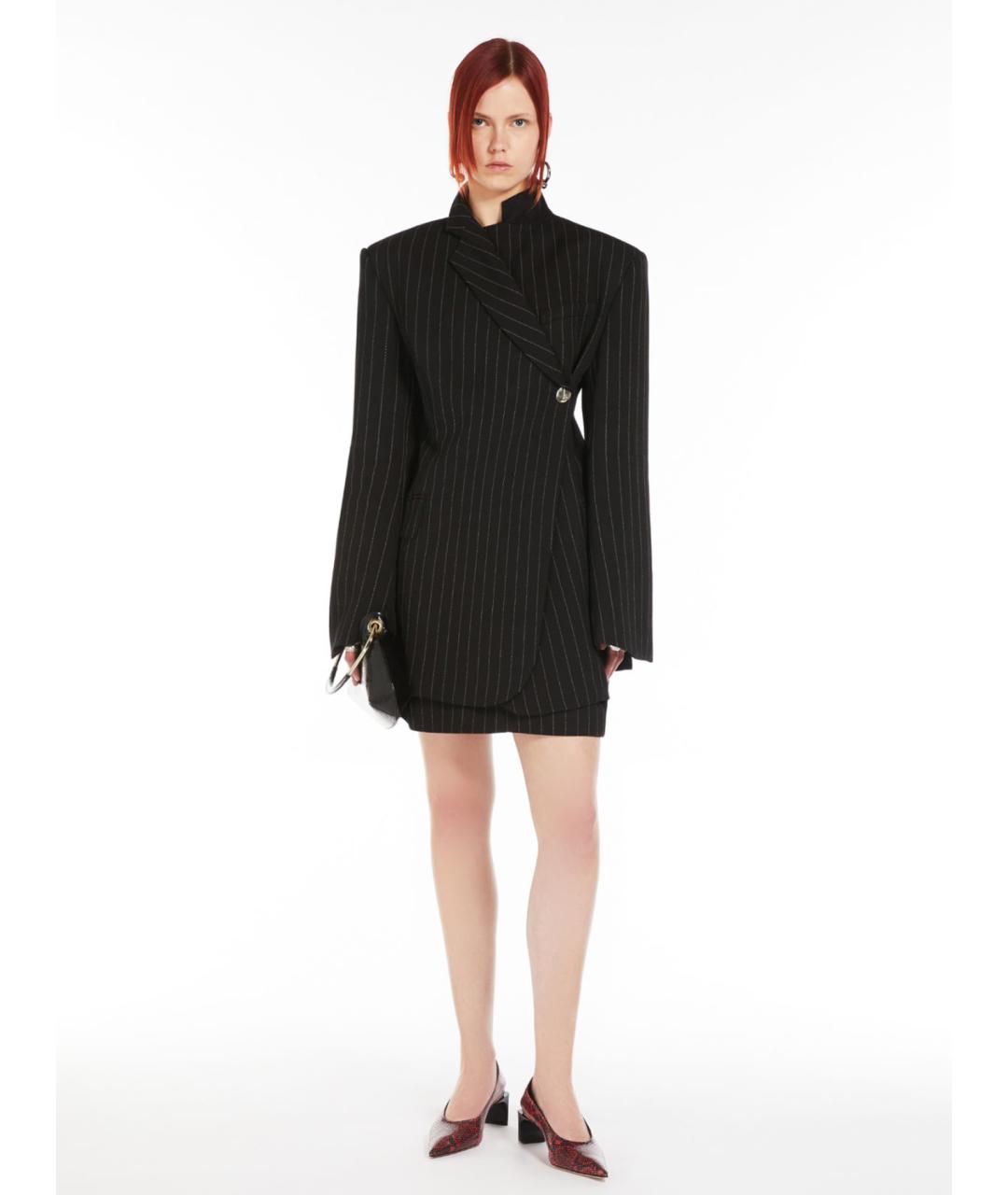 SPORTMAX Черный жакет/пиджак, фото 4