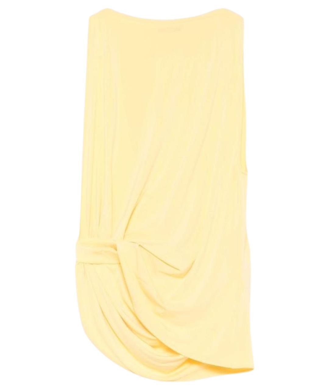 JACQUEMUS Желтая вискозная блузы, фото 1