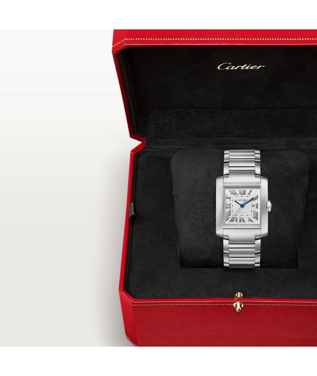 CARTIER Серебряные металлические часы, фото 7