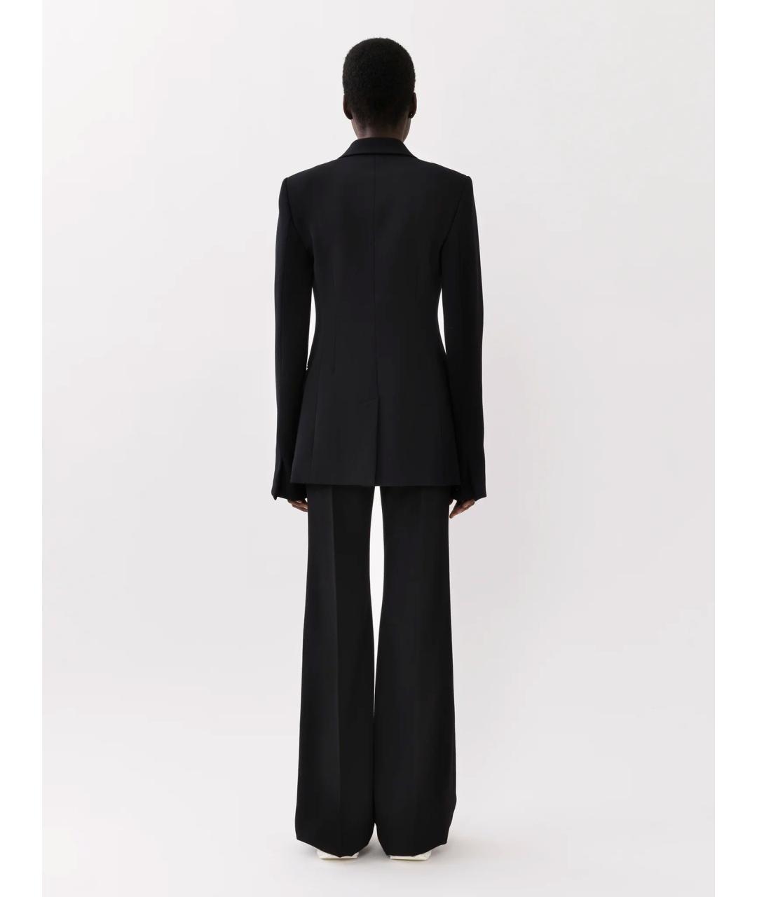 CHLOE Черный шерстяной жакет/пиджак, фото 4