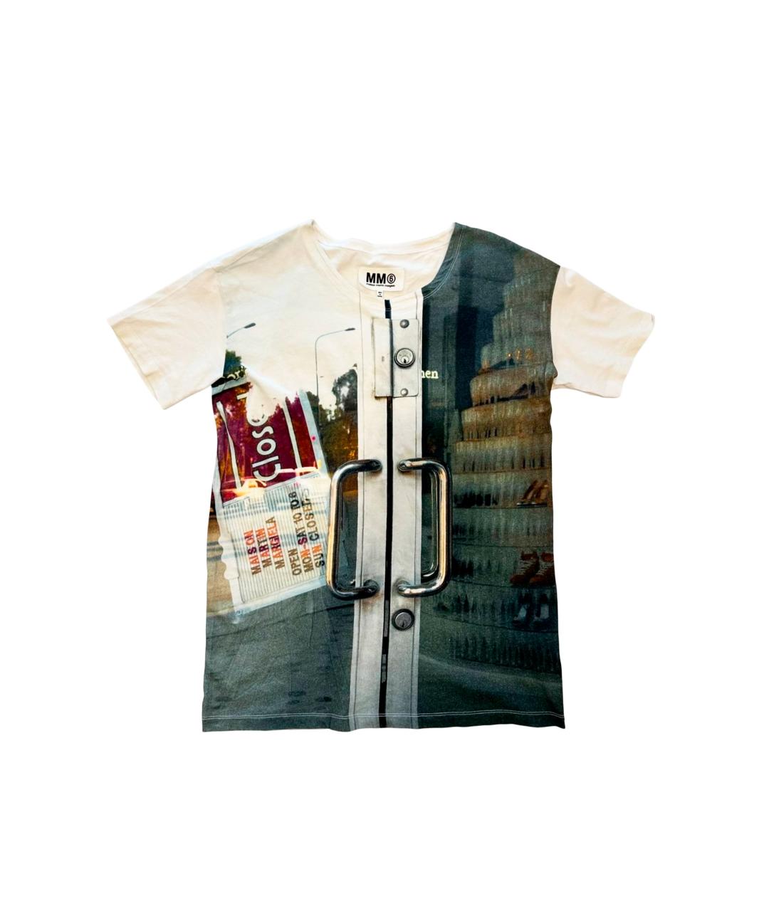 MAISON MARGIELA Белая хлопковая футболка, фото 2
