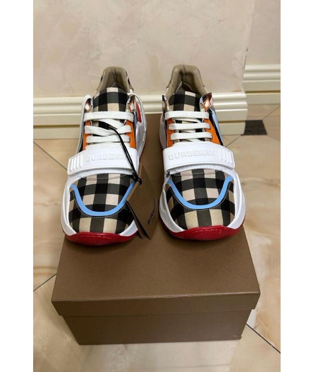 BURBERRY Мульти кроссовки, фото 2
