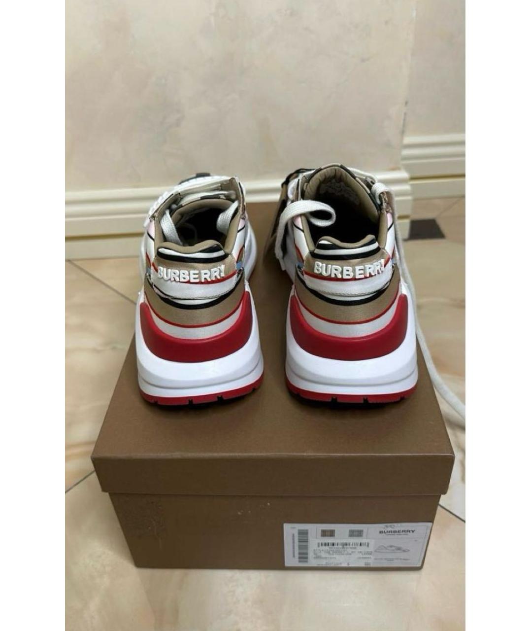 BURBERRY Мульти кроссовки, фото 4