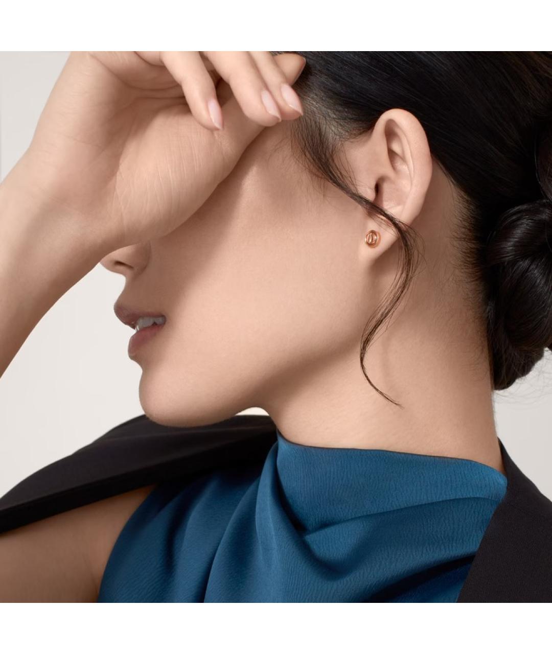 CARTIER Серьги из розового золота, фото 6