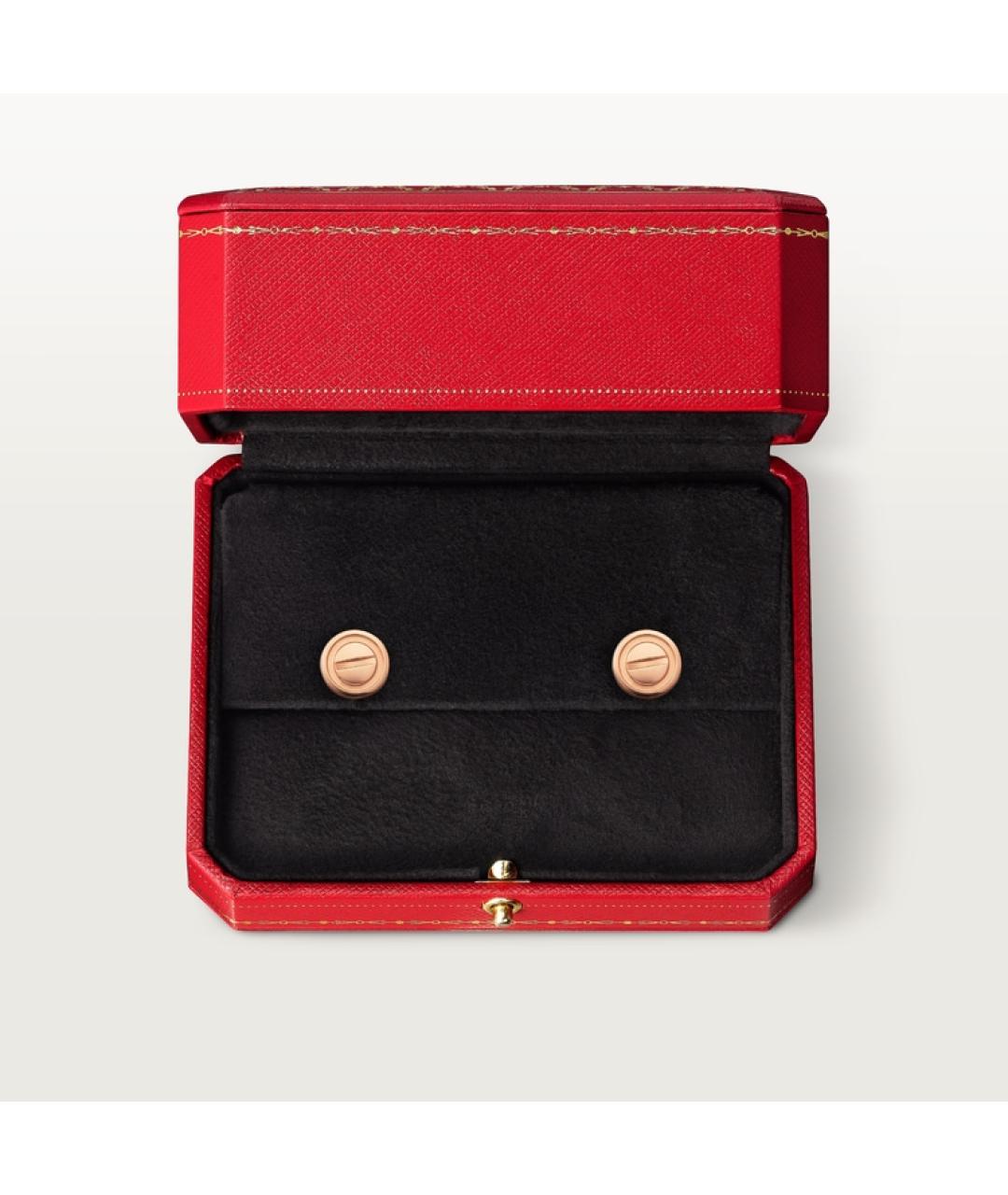 CARTIER Серьги из розового золота, фото 5