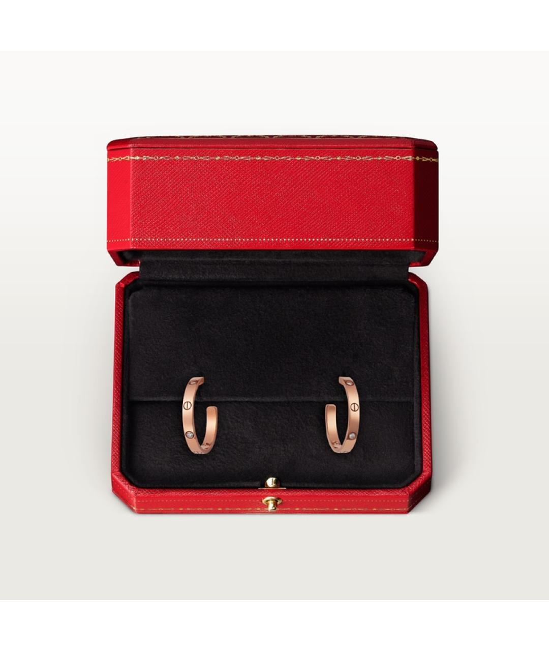 CARTIER Серьги из розового золота, фото 7