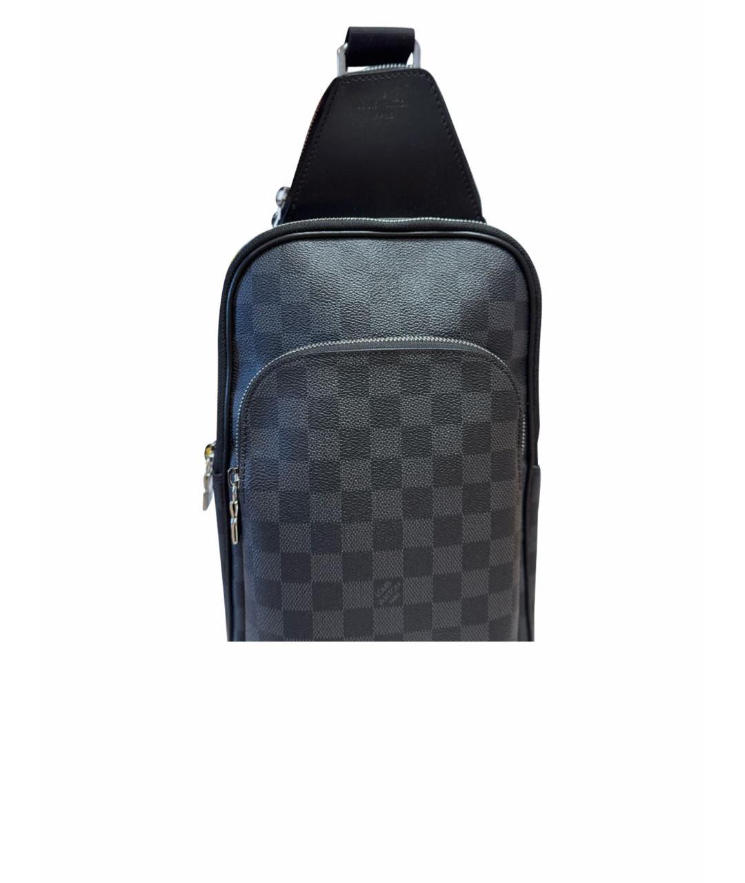LOUIS VUITTON Серая сумка тоут, фото 5