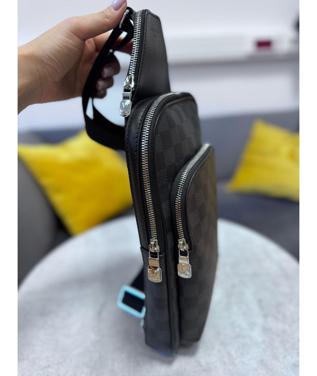 LOUIS VUITTON Серая сумка тоут, фото 2