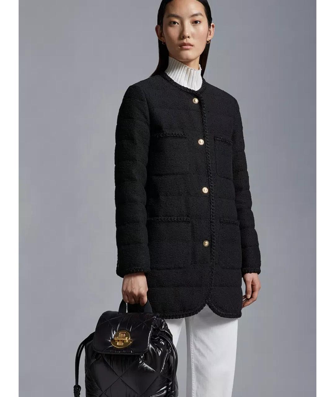 MONCLER Черный рюкзак, фото 2