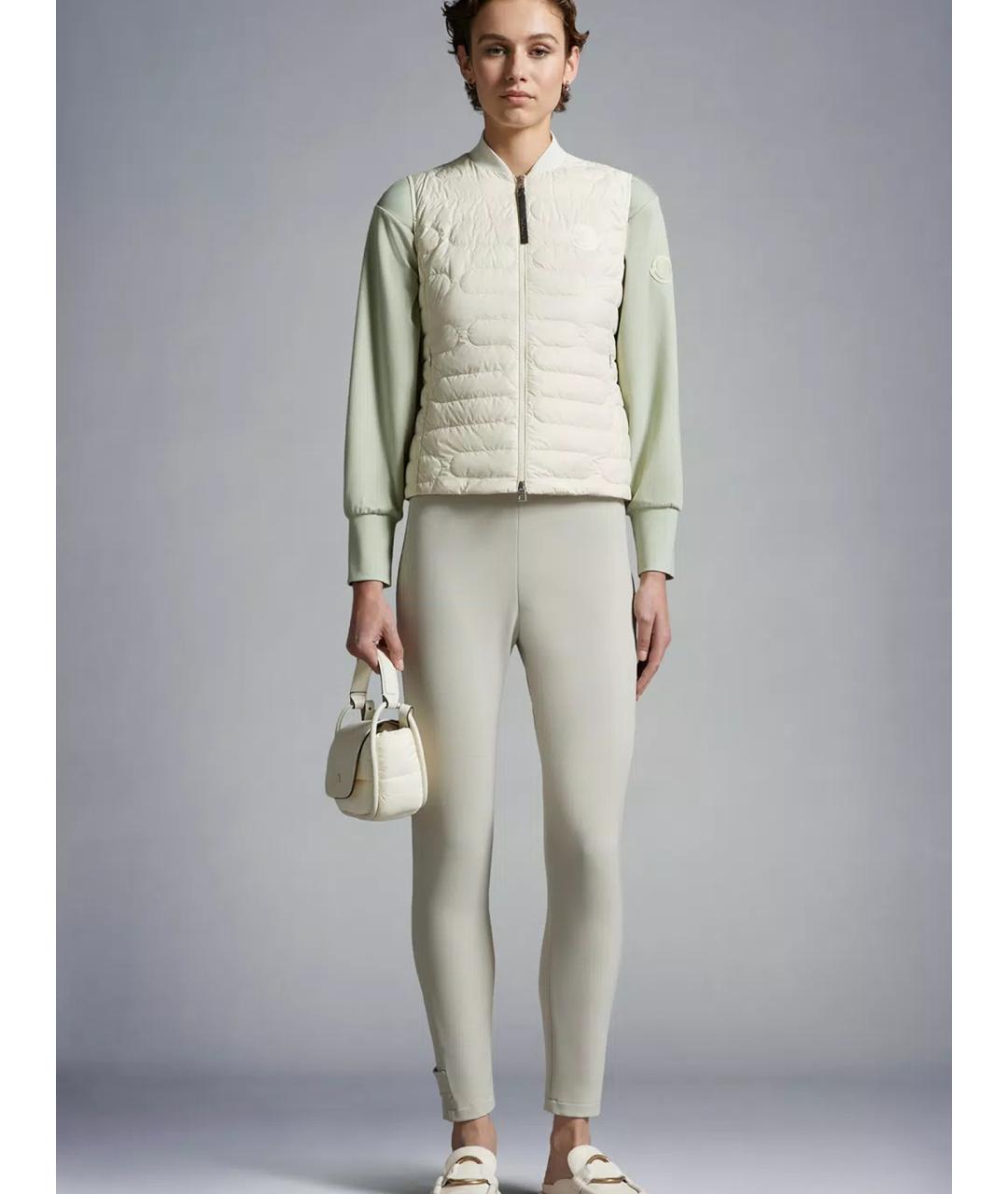 MONCLER Полиамидовый жилет, фото 3