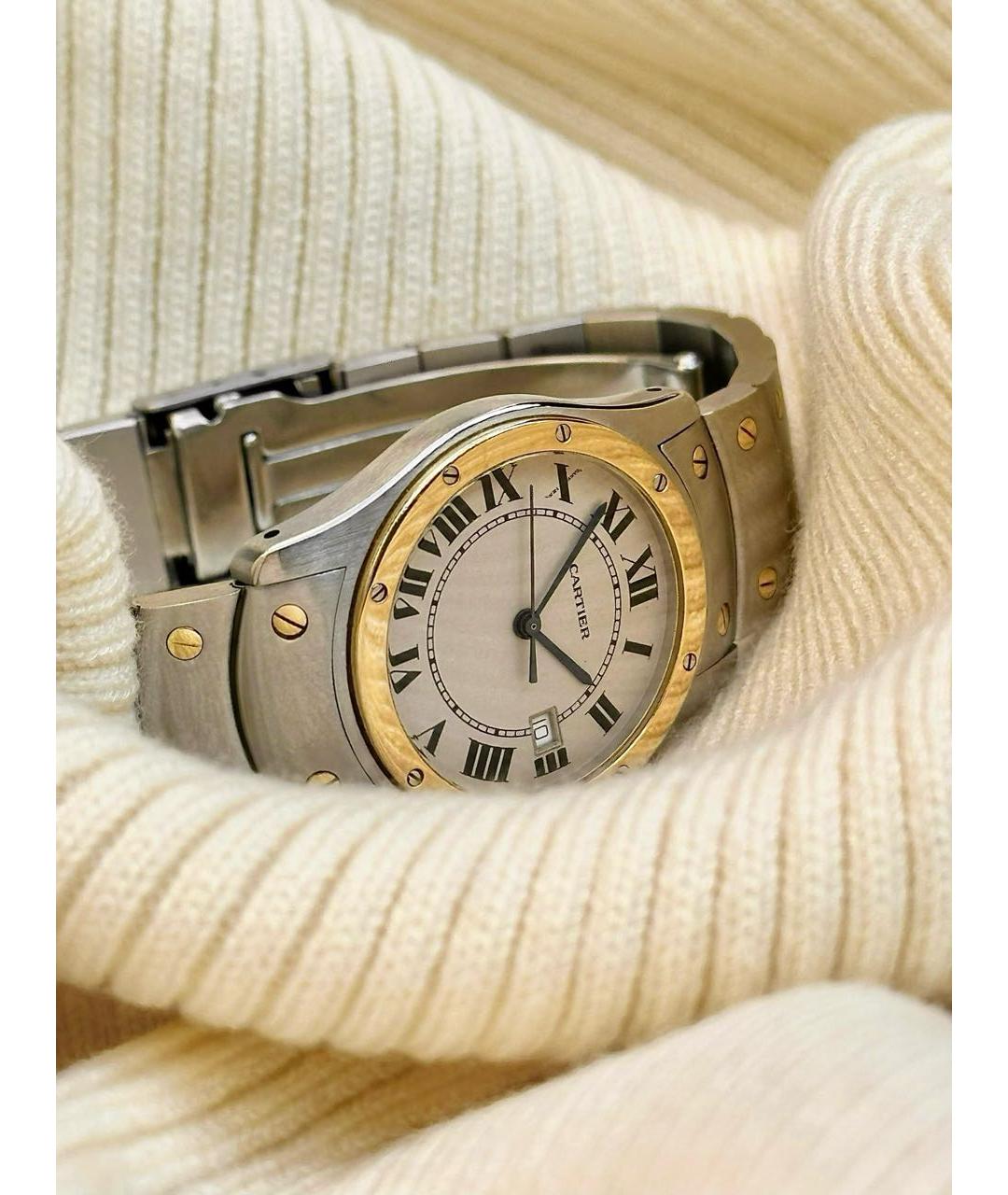 CARTIER Мульти часы из желтого золота, фото 3