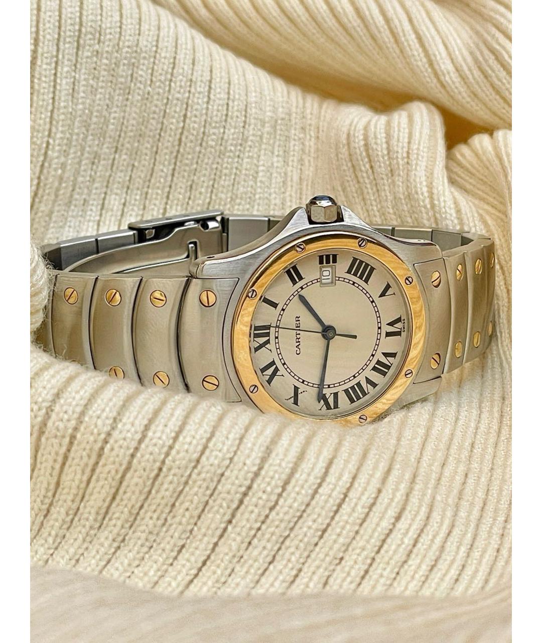 CARTIER Мульти часы из желтого золота, фото 2