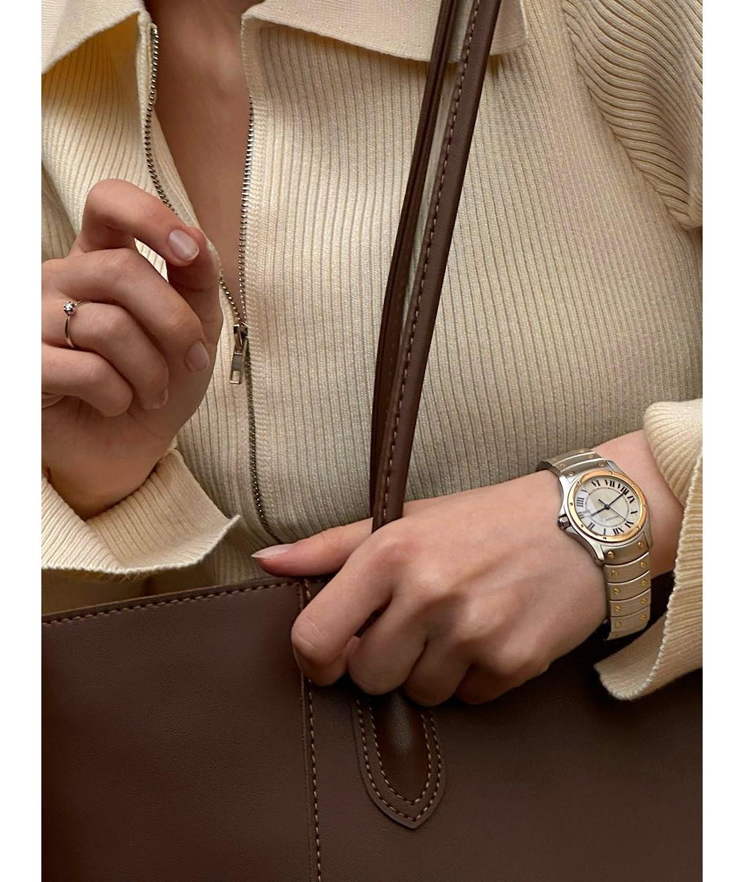 CARTIER Мульти часы из желтого золота, фото 8