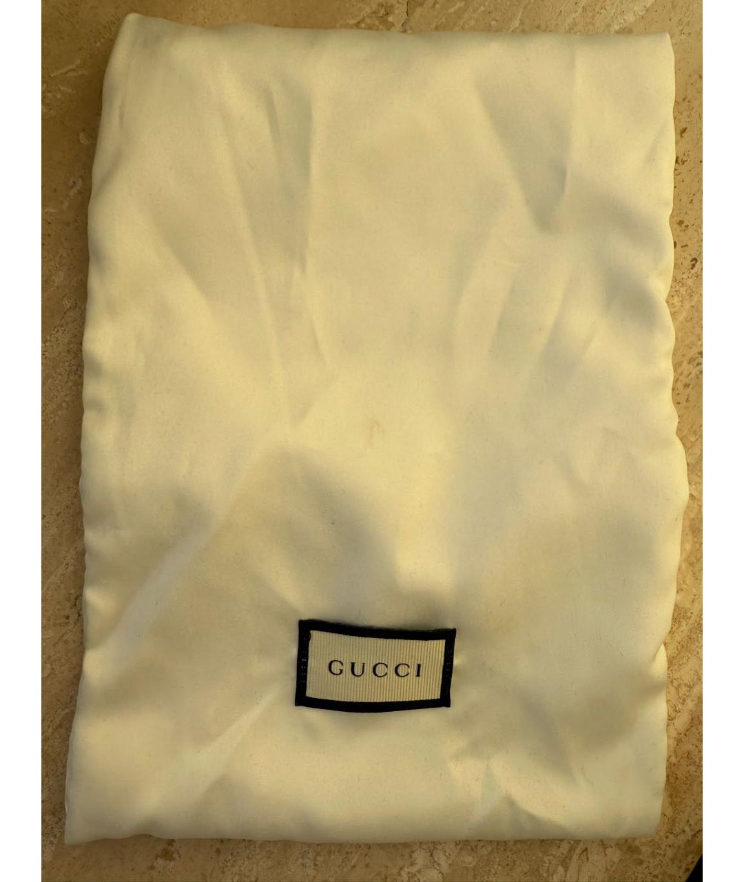 GUCCI Черный кожаный пояс/ремень, фото 5