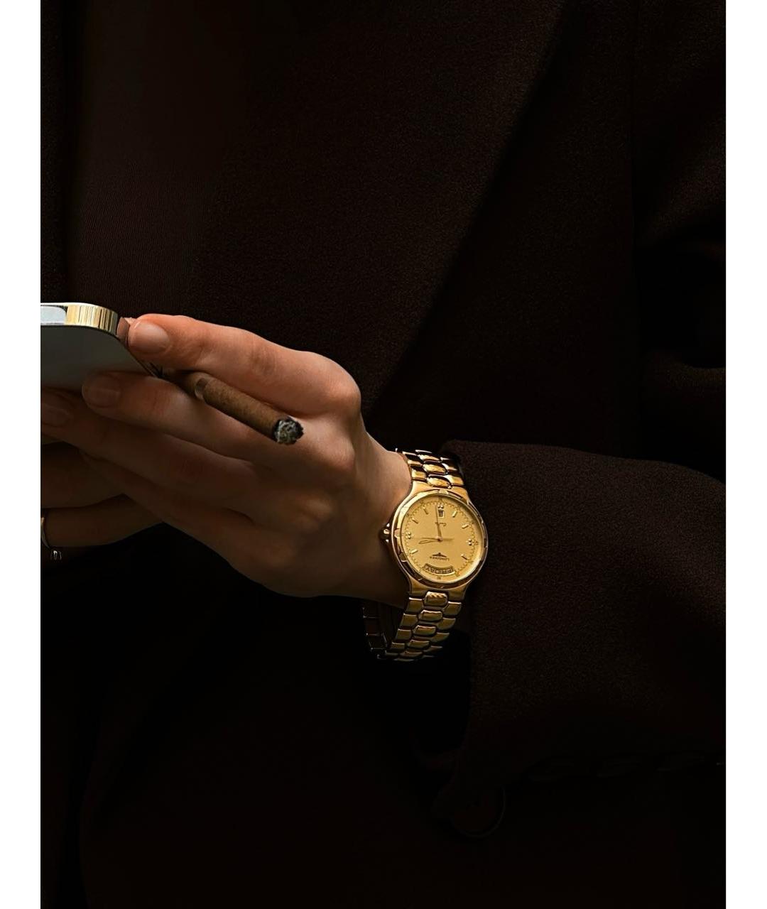 LONGINES Золотые металлические часы, фото 8